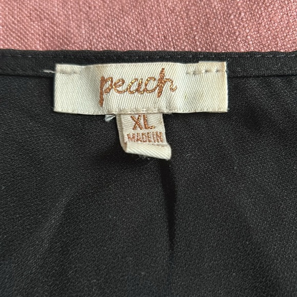 Black long sleeve blouse - Picture 2 of 3